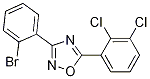 3-(2-Bromophenyl)-5-(2,3-dichlorophenyl)-1,2,4-oxadiazole Structure,1065074-34-1Structure