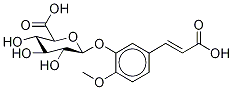 Isoferulic acid 3-o-beta-d-glucuronide Structure,1065272-10-7Structure