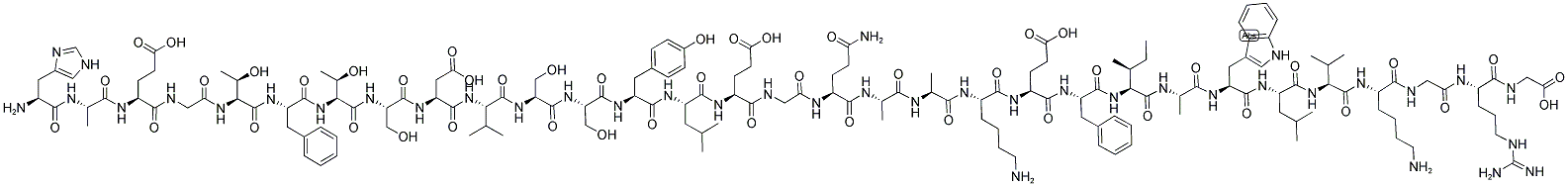 Glp-1 (7-37) acetate Structure,106612-94-6Structure