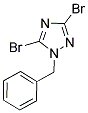 1-Benzyl-3,5-dibromo-1h-1,2,4-triazole Structure,106724-85-0Structure