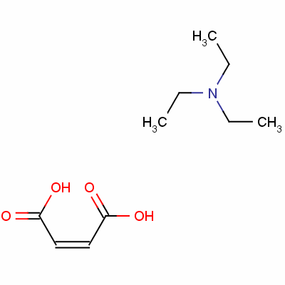 Triethylammonium maleate Structure,1069-58-5Structure