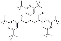 2,6-Di-tert-butylpyridine, polymer-bound Structure,107054-29-5Structure