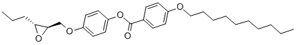 4-[(S,s)-2,3-epoxyhexyloxy]phenyl 4-(decyloxy)benzoate Structure,107133-34-6Structure