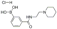 3-(2-(Piperidin-1-yl)ethylcarbamoyl)phenylboronic acid hydrochloride Structure,1072945-72-2Structure