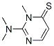 2-(Dimethylamino)-3-methyl-4(3h)-pyrimidinethione Structure,1074-81-3Structure