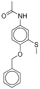 O-benzyl-s-methyl-3-thioacetaminophen Structure,1076198-94-1Structure