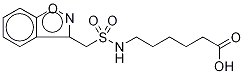 Zonisamide-n-(6-hexanoic acid) Structure,1076199-51-3Structure