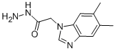 5,6-Dimethylbenzimidazole-1-Acethydrazide Structure,107902-99-8Structure