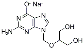 Ganciclovir sodium Structure,107910-75-8Structure