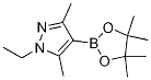 1-Ethyl-3,5-dimethyl-4-(4,4,5,5-tetramethyl-1,3,2-dioxaborolan-2-yl)-1h-pyrazole Structure,1082503-79-4Structure