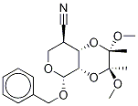 Benzyl 4-cyano-4-deoxy-2,3-o-[(1s,2s)-1,2-dimethoxy-1,2-dimethyl-1,2-ethanediyl]-beta-d-arabinopyranoside Structure,1084896-40-1Structure