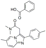 唑吡坦苯基-4-羧酸結(jié)構(gòu)式_109461-65-6結(jié)構(gòu)式