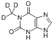 1-Methylxanthine-d3 Structure,109987-37-3Structure