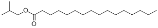 Palmitic acid isobutyl ester Structure,110-34-9Structure