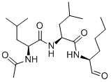 N-acetyl-l-leucyl-n-[(1s)-1-formylpentyl]-l-leucinamide Structure,110044-82-1Structure