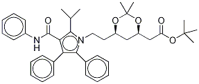 Defluoro atorvastatin acetonide tert-butyl ester Structure,1105067-91-1Structure