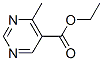 4-Methylpyrimidine-5-carboxylic acid ethyl ester Structure,110960-73-1Structure