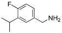 (4-Fluoro-3-isopropylphenyl)methanamine Structure,1112179-28-8Structure