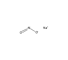 Sodium aluminate Structure,11138-49-1Structure