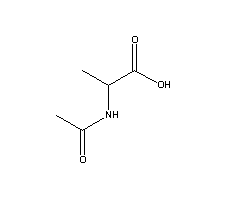 N-Acetyl-DL-alanine Structure,1115-69-1Structure