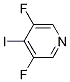 3,5-Difluoro-4-iodopyridine Structure,1116099-07-0Structure