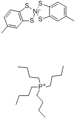 Tetrabutylphosphoniumbis(4-methyl-1,2-benzenedithiolato)niccolate(III) Structure,112527-19-2Structure