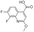 7,8-二氟-2-甲氧基-4-喹啉羧酸結(jié)構(gòu)式_1125702-51-3結(jié)構(gòu)式