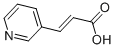 3-Pyridineacrylic acid Structure,1126-74-5Structure