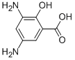 Benzoic acid, 3,5-diamino-2-hydroxy- Structure,112725-89-0Structure