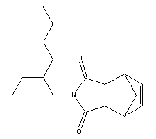 增效胺結構式_113-48-4結構式