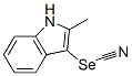 2-Methyl-3-(cyanoseleno)-1h-indole Structure,1130-89-8Structure