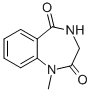 1-Methyl-3,4-dihydro-1h-benzo[e][1,4]diazepine-2,5-dione Structure,1133-42-2Structure