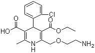 Desmethyl amolodipine Structure,113994-37-9Structure