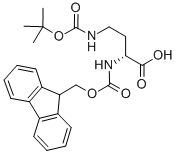 Fmoc-D-Dab(Boc)-OH Structure,114360-56-4Structure