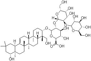 大豆皂苷Ba結(jié)構(gòu)式_114590-20-4結(jié)構(gòu)式