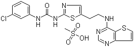 Sns-314 Structure,1146618-41-8Structure