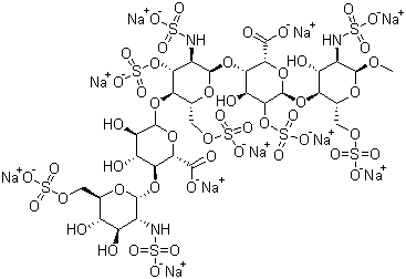 磺達(dá)肝癸鈉結(jié)構(gòu)式_114870-03-0結(jié)構(gòu)式