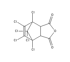 氯橋酸酐結(jié)構(gòu)式_115-27-5結(jié)構(gòu)式