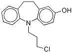 5-(3-Chloropropyl)-10,11-dihydro-2-hydroxy-5h-dibenz[b,f]azepine Structure,1159977-21-5Structure