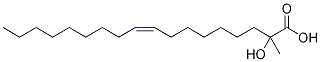 (Cis-9)-2-hydroxy-2-methyl-octadecenoic acid Structure,1159977-39-5Structure