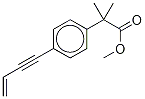 4-[(2-乙烯基]-1-戊炔)-alpha,alpha-二甲基-苯乙酸甲酯結構式_1159977-63-5結構式