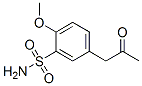 5-Acetonyl-2-methoxybenzene sulfonamide Structure,116091-63-5Structure