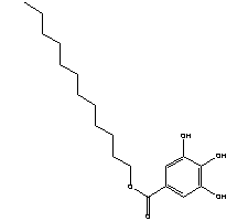 Dodecyl gallate Structure,1166-52-5Structure