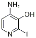 4-Amino-2-iodopyridin-3-ol Structure,1171919-81-5Structure