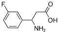 3-Amino-3-(3-fluorophenyl)propanoic acid Structure,117391-51-2Structure