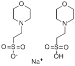 2-(N-morpholino)ethanesulfonic acid hemisodium salt Structure,117961-21-4Structure