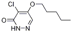 4-Chloro-5-(pentyloxy)pyridazin-3(2h)-one Structure,1182254-38-1Structure