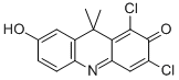 7-Hydroxy-9h-1,3-dichloro-9,9-dimethylacridin-2-one Structure,118290-05-4Structure