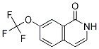 7-(Trifluoromethoxy)isoquinolin-1(2h)-one Structure,1184917-30-3Structure