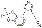 咯菌腈-13C3結構式_1185003-07-9結構式